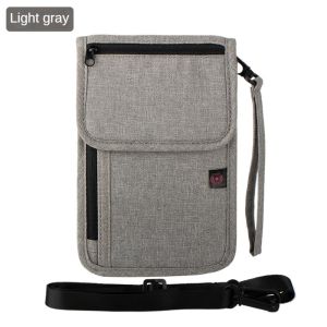 I know RFID Blocking Anti-Theft Passport Holder & Multi-Card Wallet - Large Capacity Travel Document Organizer for Men & Women