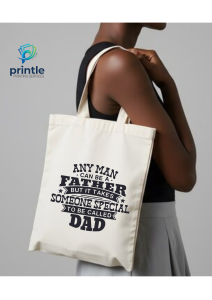 PREMIUM QUALITY KATSA CANVAS TROTE BAGS - FATHERS DAY PRINTS