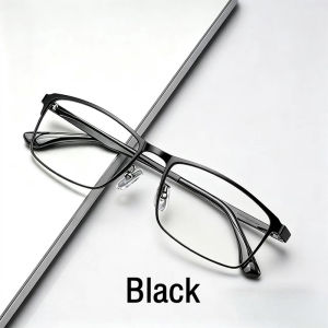 Classic Reading Glasses Anti Blue Light HD Lenses Metal Frame Anti Fatigue 0 to +400° Cermin Mata Baca
