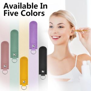 Ear Wax Cleaner The Most Professional Ear Cleaning Master in 2025—Earwax Cleaner Tool Set Earwax Removal Tool with Portable Keychain PU Leather Case