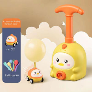 Air Powered Balloon Car Toy Launcher for Kids STEM Educational Racing Toy Fun Gift for Boys Girls