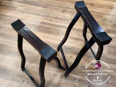 Foldable Guzheng A-Stand Guzheng Stand Solid Thick 古筝A支架 古筝脚架 古筝架 加厚