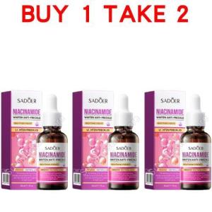 Vitamin C Serum Whitening Hyaluronic Acid Serum Remove Freckle Poreless Brighten Niacinamide Serum