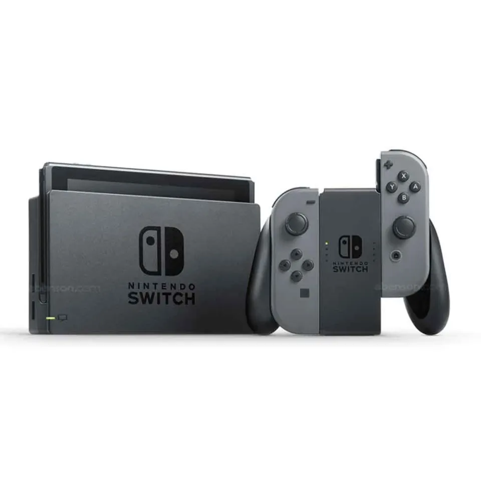 HCM][Trả góp 0%]Máy Nintendo Switch V2 Grey Mới 100% Fullbox Chính