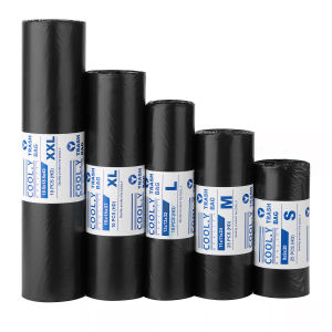 Biodegradable Trash bag Garbage bag Black (Small/Medium/Large/XL/XXL)(Can be used for Clothes!) Cool Y Trash bags