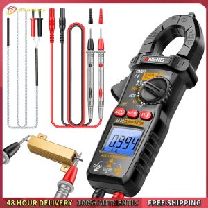 Winnereco AC/DC Clamp Meter Reusable Current Voltage Diode Multimeter for Home Office Use