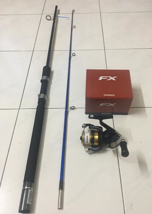 ORIGINAL】Shimano SW Fishing Tackle Combo Set (Rod + Reel) NEW PROMOTION  FULL SET (Daiwa Abu Garcia Bossna Lemax Okuma Nemesis Lemax Bullzen Rapala)