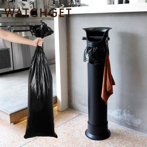 JJUU Commercial Knock Box Large Capacity Barista Standing Coffee Knock Box Includes Barista Cloth And Trash Bag For Coffee Shop Using ความจุสูงของกาแฟ ถังขยะสูง กล่องขยะ สินค้า ถังขยะพลาสติก กล่องผ้าม่าน กากน้ำชา