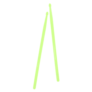 Light Up Drum Sticks 1Pair in The Dark Musical Instruments Stage Performance Fluorescent Drumsticks