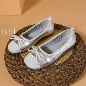 LOEI Emily Satin Ballet Flats - Sepatu Pita Wanita Lembut Ringan & Fashionable 1314