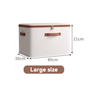 (With lock) waterproof clothing storage box with password lock toy clothes and pants storage box