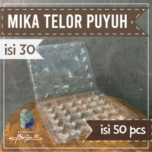 (50 PCS) MIKA TELUR PUYUH ISI 30 BUTIR  MIKA TRAY TELUR PUYUH  TEMPAT TELUR ISI 30  MIKA TELOR
