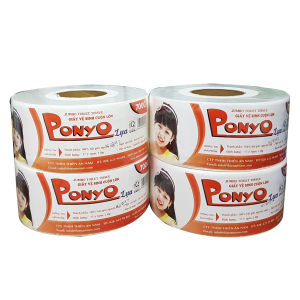 Combo 4 cuộn giấy vệ sinh lớn 700g PONYO - LỤA
