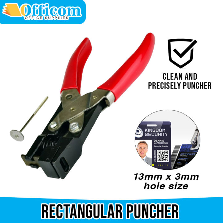 Rectangular Puncher Officom Rectangular Puncher Heavy Duty Paper Cutter & Trimmers | Lazada PH