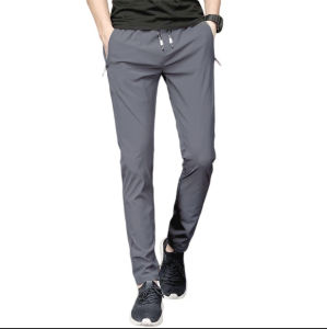 JRUEKY [BUY 1 TAKE 1] Mens Pants Jogger Pants Zipper With Pocket Stretchable Stright Jogger Pants Outdoor Working Sports