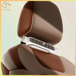 USB Car Headrest Cooling Air Fan 3 Speeds Adjustable Car Seat Headrest Fan Rear Seat Ventilator Summer Car Accessories