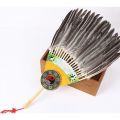 Quạt Khổng Minh , Gia Cát Lượng bằng lông vũ 46cm x 30cm hóa trang cosplay vui nhộn. 