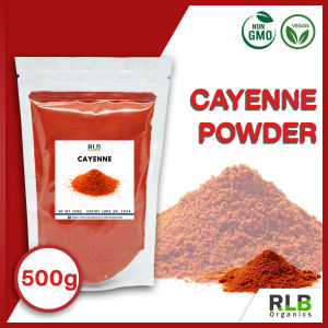 Ground Cayenne Pepper Kitchen Condiments Cooking Essentials Herbs Spices Seasonings Great Aroma & Taste for Additional Spice on Dishes Kitchen Spice Cayenne Powder All Natural 1kg 500g
