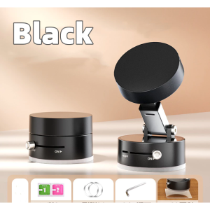 Cammuo 360° Rotation Double Sided Vacuum Car Mounted Adsorption Bracket Lazy Multifunctional Foldable Phone Holder