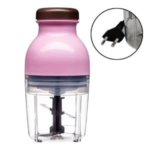 DYJKOUG 700ml Electric Blender Mixer EU Plug Powerful Motor Meat Grinder Garlic Masher Machine Portable Food Chopper Home Kitchen