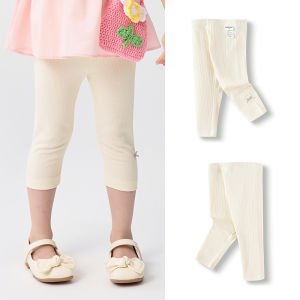 Balabala กางเกงขายาว Celana Legging Bayi กางเกงเด็กผู้หญิงสำหรับเด็กกางเกงขายาวสำหรับเด็กทารกใส่ได้หลายโอกาสกางเกงลำลองฤดูร้อน2025