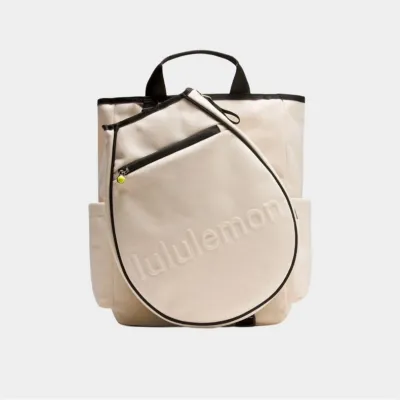 lulu Tennis Bag Multifunctional Handheld Sports Bag 19L Large capacity canvas bag for men and women outdoor sports backpack