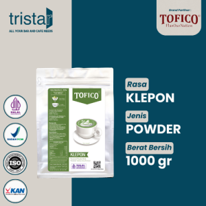 Tofico Powder Klepon 1kg - Bubuk Minuman Rasa Klepon Original Premium Quality 1000g