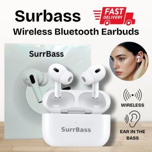 Wireless Earphone Premium Sports Earbuds Ergonomic Mic Call Surbass Bluetooth Earphone