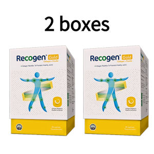 Recogen Gold 9000mg  Joint & Cartilage Wellness  30 Sachets  Buy 3 Get 1  关节软骨全方位养护 买 3 送 1｜胶原蛋白 + 玫瑰果｜双效护关节｜30 条