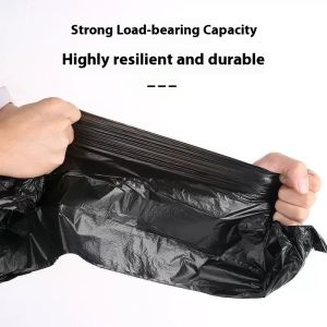 Túi đựng rác tiện lợi dùng một lần hộ Gia Đình Dày Miệng phẳng điểm phá vỡ 45*50 phòng khách nhà bếp màu túi nhựa