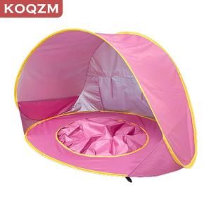 [COD] KOQZM KITCHEN Baby Beach Tent Shade Pool UV Protection Sun Shelter Infant Outdoor Toys Swimming Pool Play House Tent Toys For Kids Children