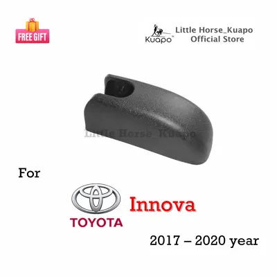 (Kuapo Quality) 2017 to 2022 Toyota Innova Rear Wiper Assembly (Set/Arm/Blade/Rubber/Nut Cover Cap) for INOVA Car Back Window Wipers by Kuapo wifer