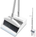 Broom and Dustpan Set, Standing Brooms with Dustpan Combo with Extendable Long Handle,Lobby Kitchen Broom Upright Cleaning Set. 