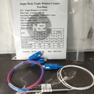 Splitter ratio 10:90 sc upc three window G657A2 high quality fiber optic NS2
