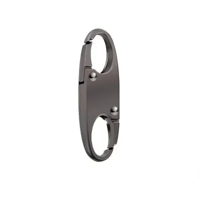 Zipper Double Hook Lock Clip Alloy Detachable Pulley Zippers Replacement Carabiner Clip Anti Theft Bag Suitcases