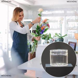 [COD] WEICHENG Xoắn ốc ikebana gốc giữ hoa cho bình nhà thuận tiện cố định bó hoa Hoa sắp xếp lỗ tròn phụ kiện thiết kế