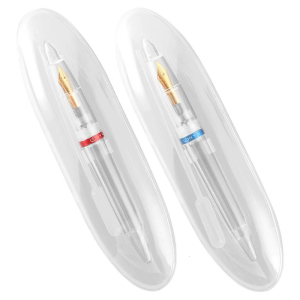 Trong Suốt Người Mới Bắt Đầu Bút Máy Bút viết Quà Tặng Cho ngòi Iridium Lớn Mực Công Suất Phù Hợp Cho Trẻ Em Thư Pháp Nghệ Thuật Signa