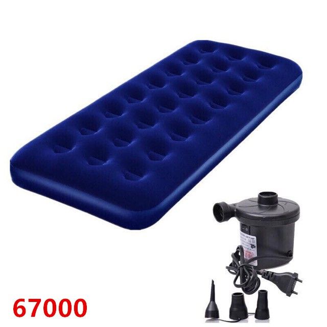 Bestway inflatable air bed single person with electric pump Lazada PH