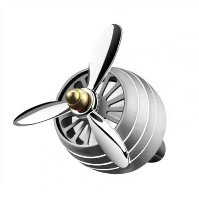 【Trending in Fashion】 Car Fragrance High-quality LED Vehicle Fan Perfume Car Decor Car Air Freshener