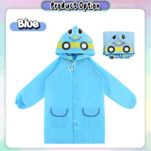 [Choo Choo Toy] Cute Animal Childrens Rain Coat Kids Camping Fishing Raincoat Rain Suit Baju Hujan Budak 儿童雨衣 - OD13