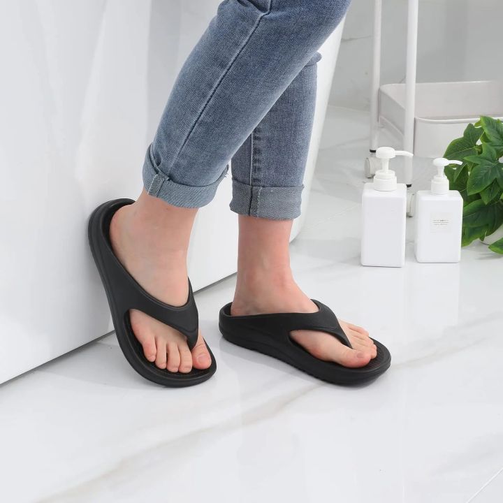 Eyriphy Orthopedic Sandals For Women Recovery Flip Flops Pillow