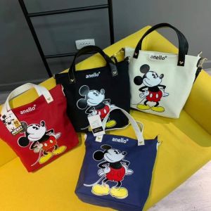 Tas Tote Bag Kanvas Wanita Motif Kartun - Women Fashion Cewek Korea - BISA COD - T181 - Hemat Ongkir di wolf.id