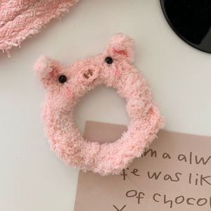 BEIBEI Hướng dẫn sử dụng Vòng tóc búp bê vải nhung lông Dễ thương Dành cho búp bê 17cm Băng đô búp bê Bờm tóc đuôi ngựa Hoạt hình Phụ kiện búp bê Ngoại vi