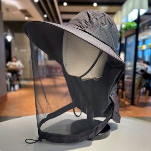 KOETSU หมวกกันยุงกลางแจ้ง พร้อมแผ่นปิดหน้าสำหรับตกปลาและเดินป่า