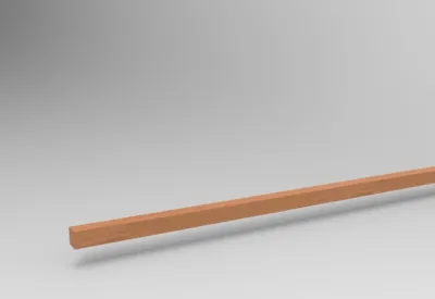 16mm x 16mm x 1 metre | Solid Timber Wood Plank Wooden Strips | Nyatoh Pine Beech Ramin Ash Cherry Oak Maple Teak | For DIY