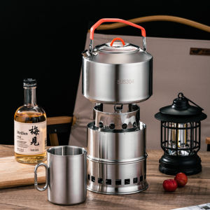 Ketel Teko Camping Ringan dan Tahan Lama Stainless Steel 1.5L