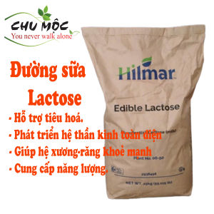 Đường sữa Lactose Hilmar 100mesh 1kg (chiết lẻ từ pack 25kg)