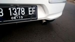Knalpot mobil hks plong bass gahar kering termurah