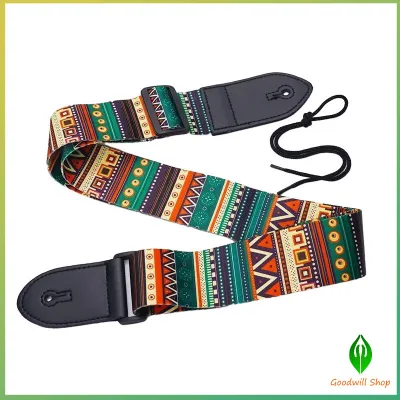 GW สายสะพายกีตาร์ สายสะพาย 80-135cm แข็งแรง กันน้ำ กันเหงื่อ กว้าง 5cm guitar belt