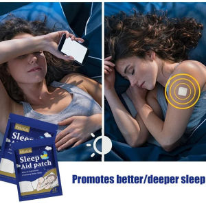 Sleep Aid Patch For Adults Anxiety Relief/Improves Sleep Rhythm/Natural Effective Sleep/Office High Stress/Travel Use/Relieves Body Fatigue
